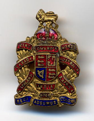 Old Comrades Lapel Badge